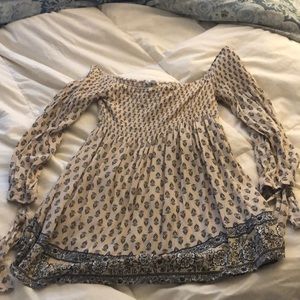 Bohemian off the shoulder blouse-Nordstrom’s!